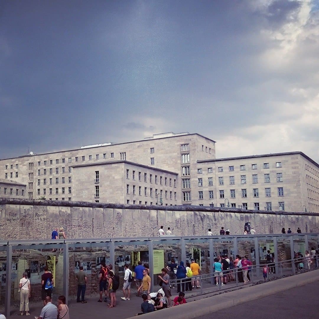 Berlin Wall and Nazi Aviation Ministry