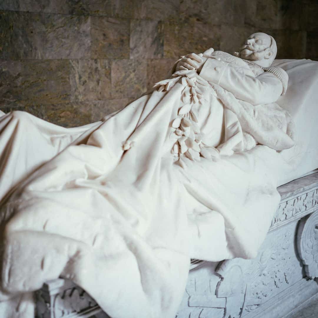 Kaiser Wilhelm at The Mausoleum at Schloss Charlottenburg