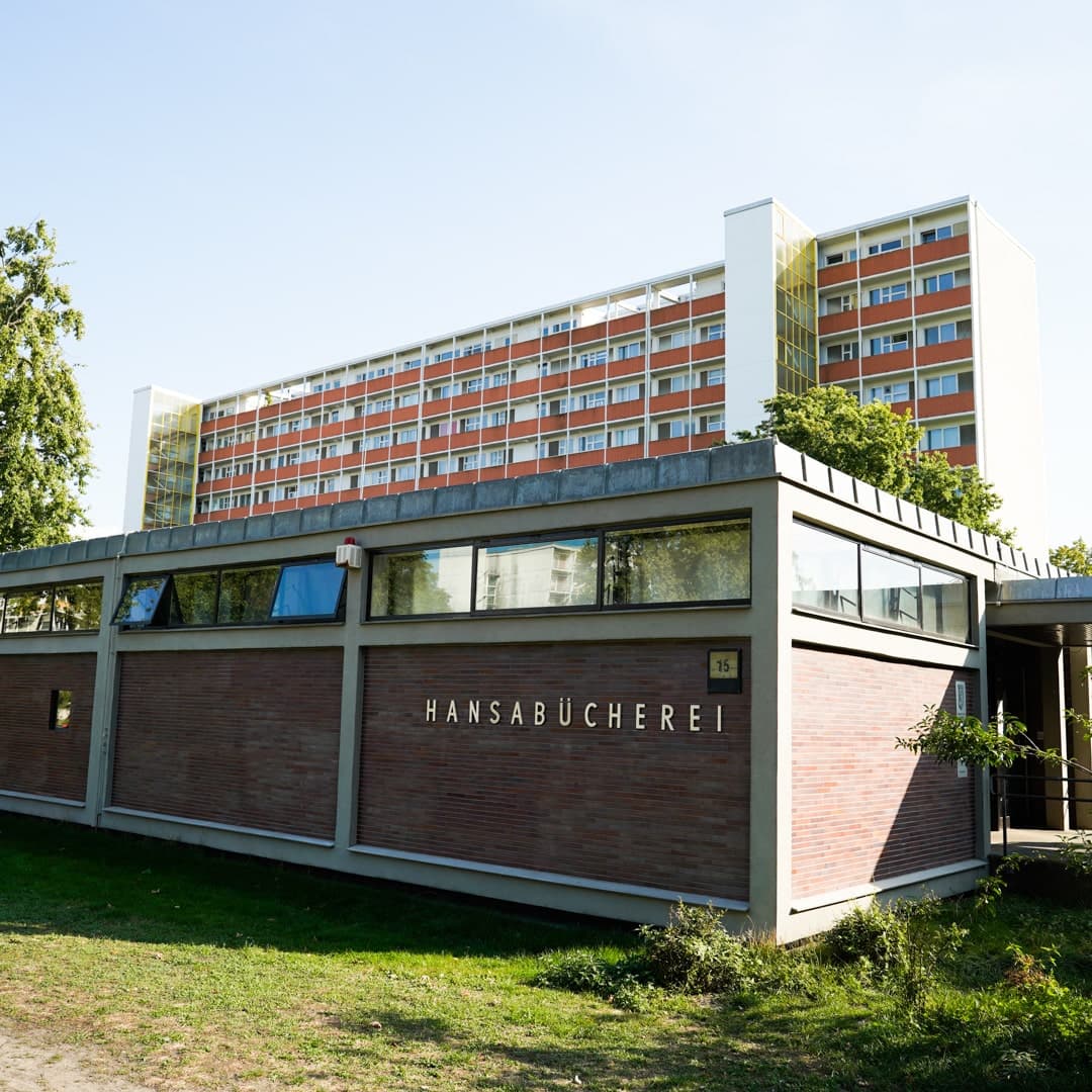 Hansaburcherei and Fritz Jaenecke and Sten Samuelson Haus