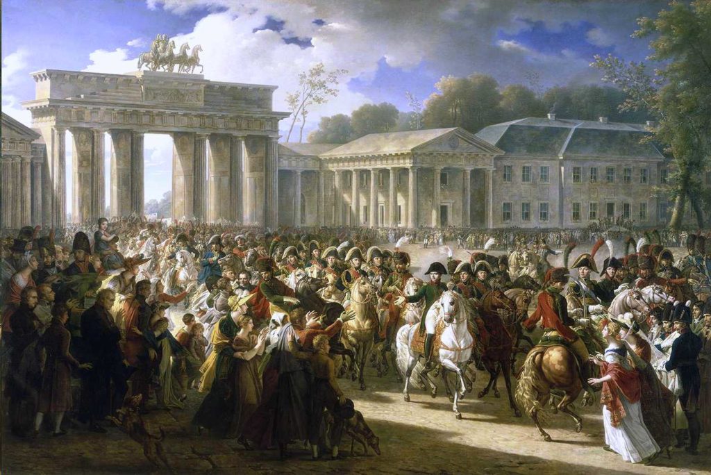 Napoleon Arrives In Berlin - 1806