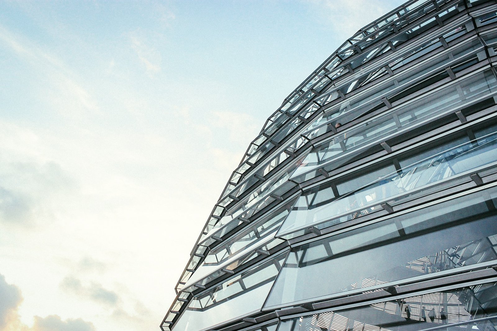 Reichstag Building Sunshine