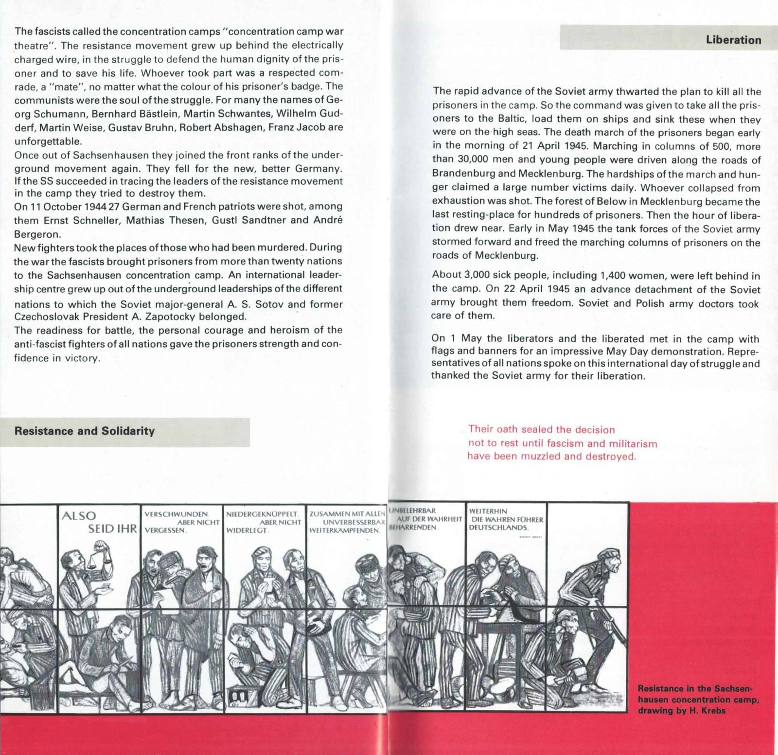 Sachsenhausen Concentration Camp In The DDR - 15