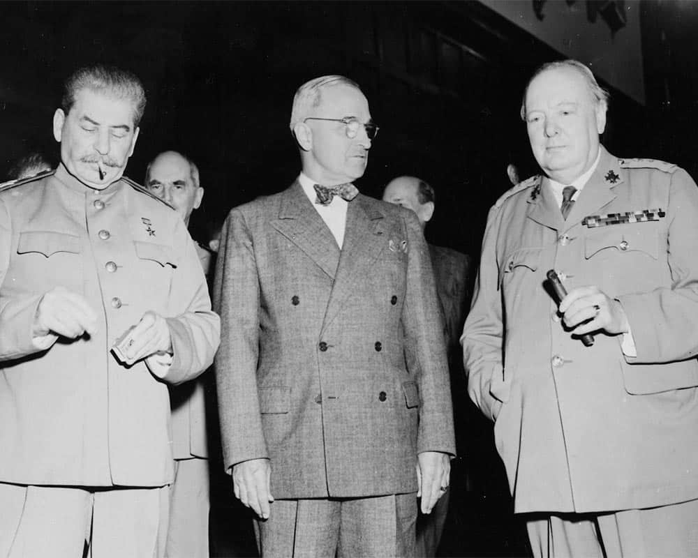 The Potsdam Conference - July 17th 1945 - The Big Three