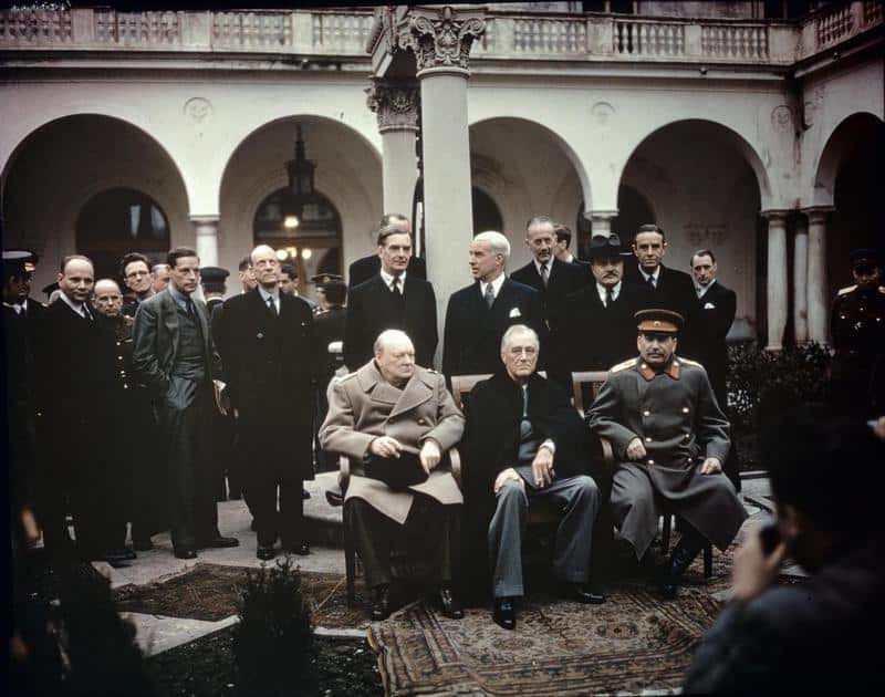The Yalta Conference 1945 - Churchill; Roosevelt; Stalin