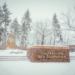 the Socialist Cemetery in Friedrichsfelde