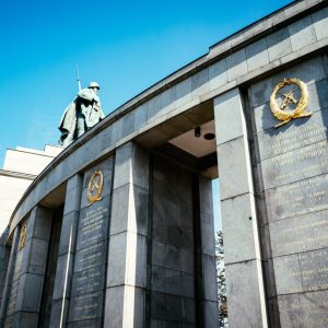 The Soviet War Memorial in the Tiergarten